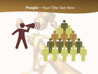 Golden Grad Jumping For Joy Graduation Concept With Diploma PowerPoint Template