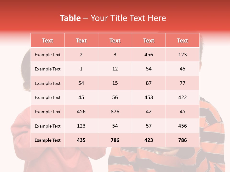 Two Children Are Drinking Milk From A Glass PowerPoint Template