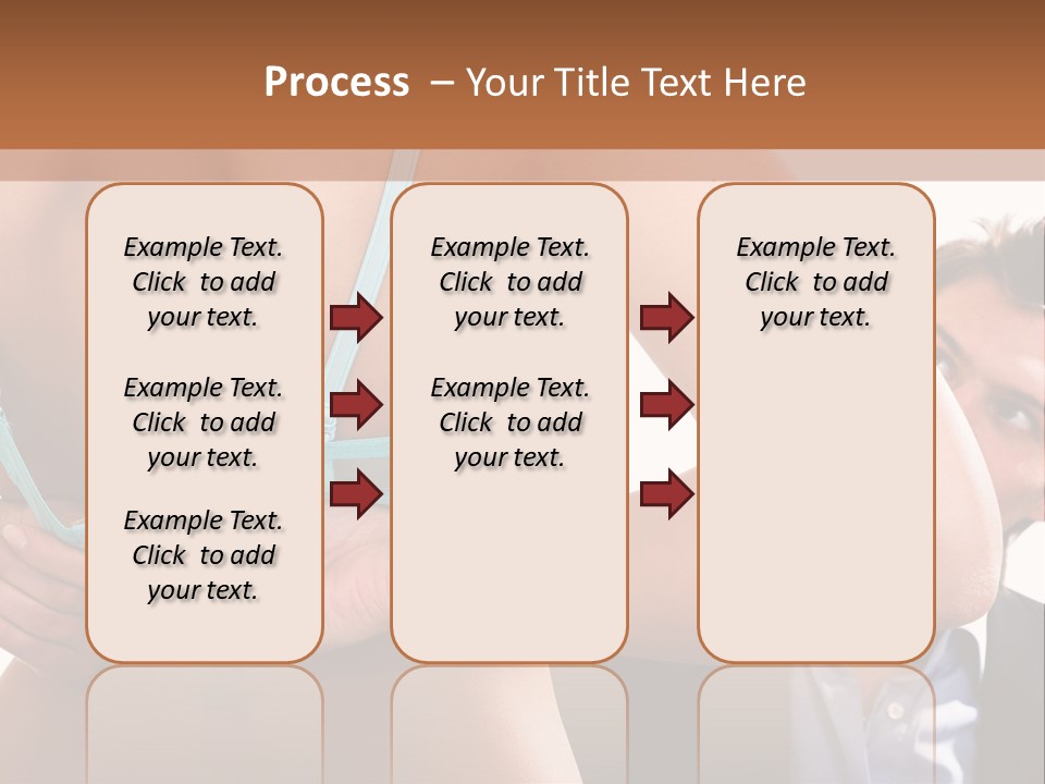 Woman Taking Of Bra In Front Of Man PowerPoint Template