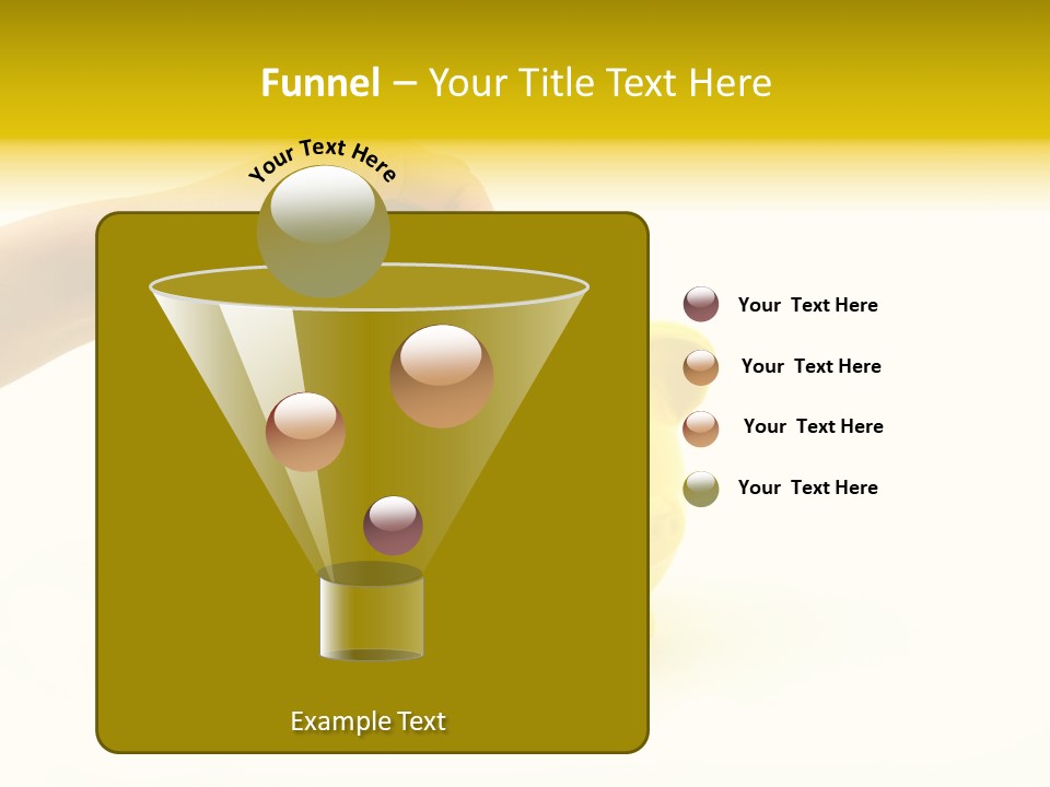 A Person Putting A Coin Into A Yellow Piggy Bank PowerPoint Template