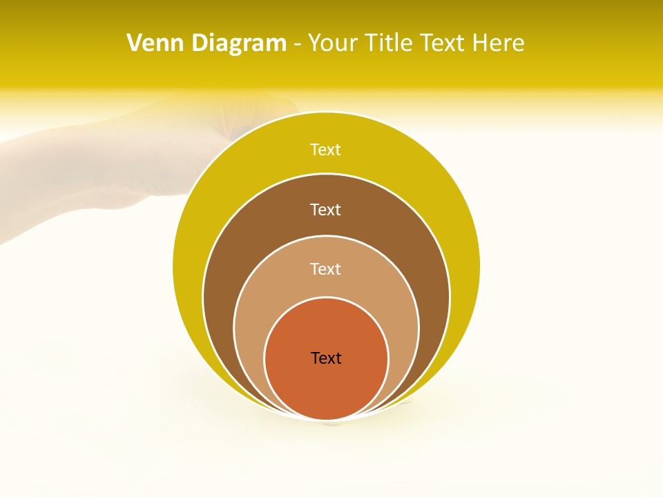 A Person Putting A Coin Into A Yellow Piggy Bank PowerPoint Template