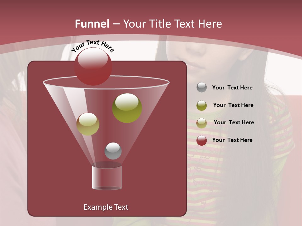 10-15Yo Daughter Is Listening To Her Mother. Girl Is Sitting On The Sofa. Only Side Of Mother's Head And Hand Visable. Isolated On White In Studio. PowerPoint Template