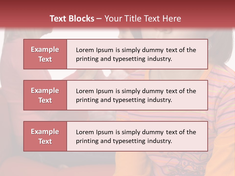 Sad 10-12Yo Girl. Focus On Her Face. There Are Her Mother And Younger Sister Behind Her. Girl's Feeling Rejected And Alone. PowerPoint Template
