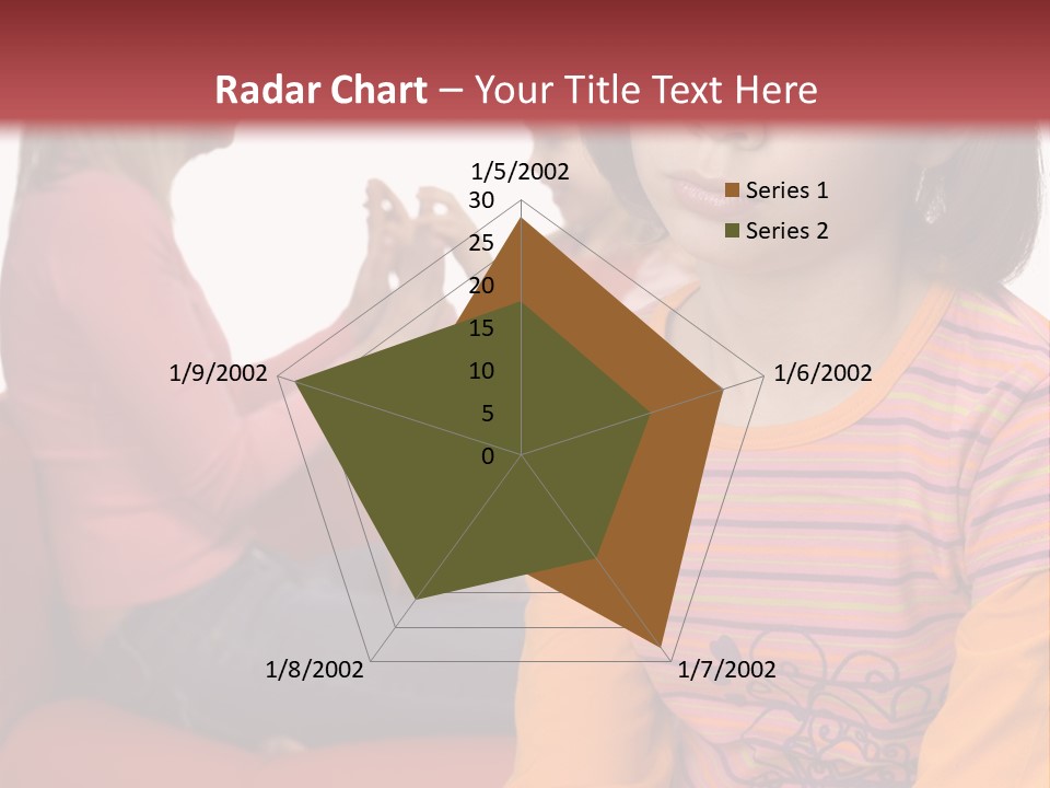 Sad 10-12Yo Girl. Focus On Her Face. There Are Her Mother And Younger Sister Behind Her. Girl's Feeling Rejected And Alone. PowerPoint Template
