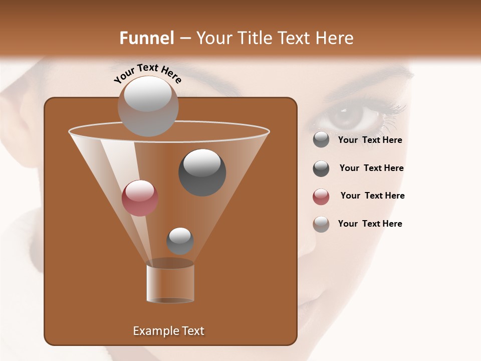 Pudding Of Milk With Caramel Syrup . PowerPoint Template