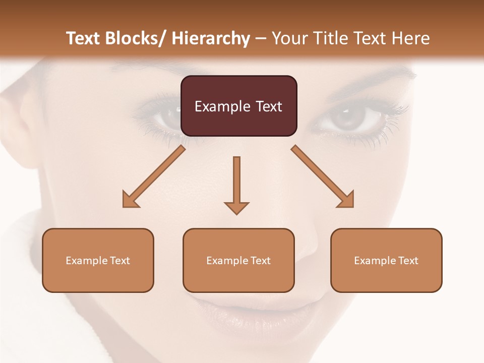 Pudding Of Milk With Caramel Syrup . PowerPoint Template