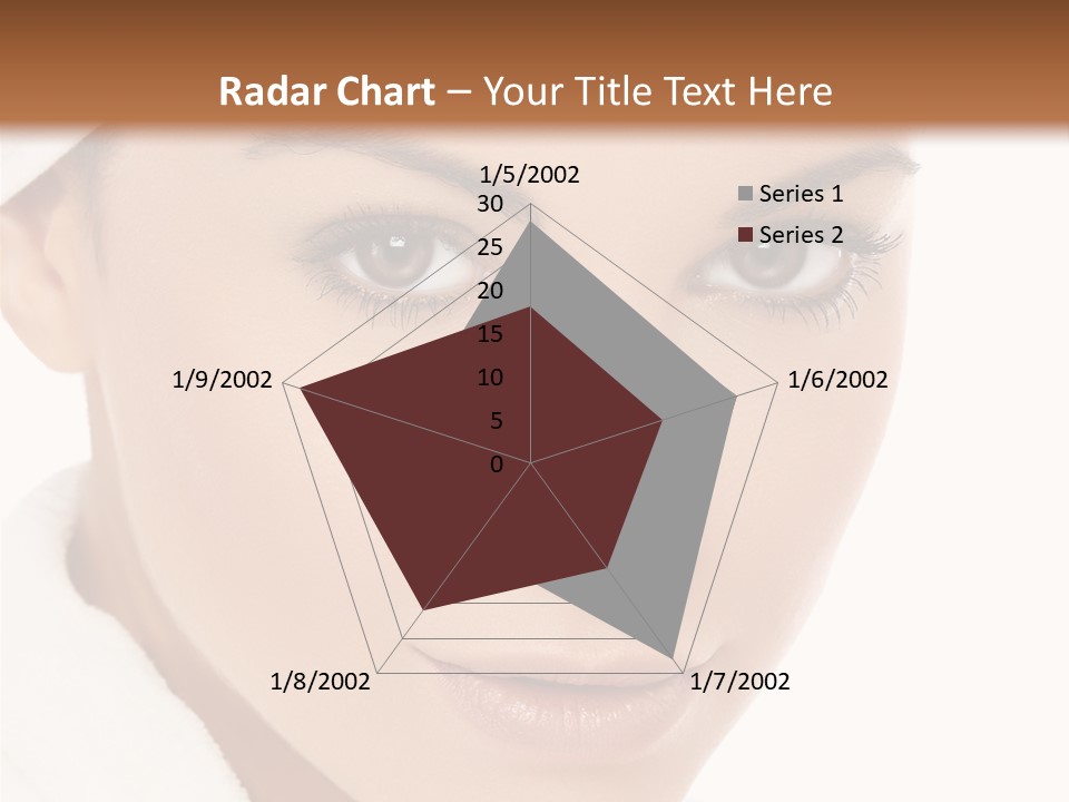 Pudding Of Milk With Caramel Syrup . PowerPoint Template