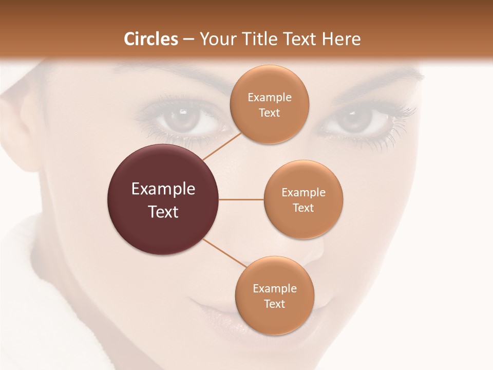 Pudding Of Milk With Caramel Syrup . PowerPoint Template