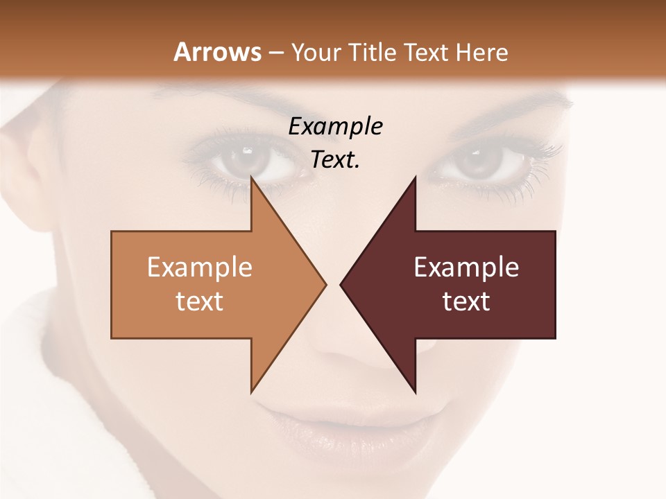 Pudding Of Milk With Caramel Syrup . PowerPoint Template