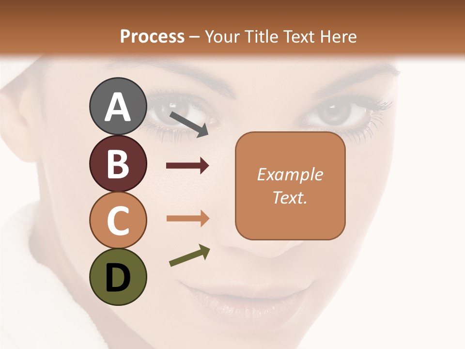 Pudding Of Milk With Caramel Syrup . PowerPoint Template