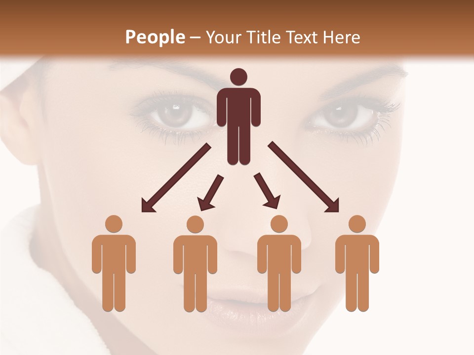 Pudding Of Milk With Caramel Syrup . PowerPoint Template