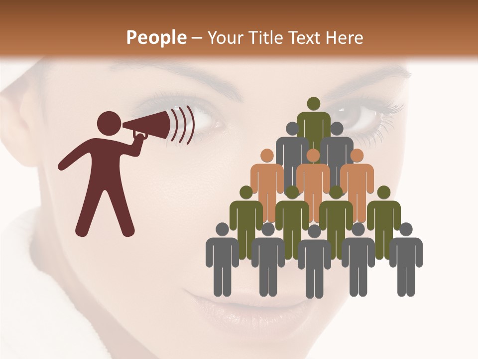 Pudding Of Milk With Caramel Syrup . PowerPoint Template