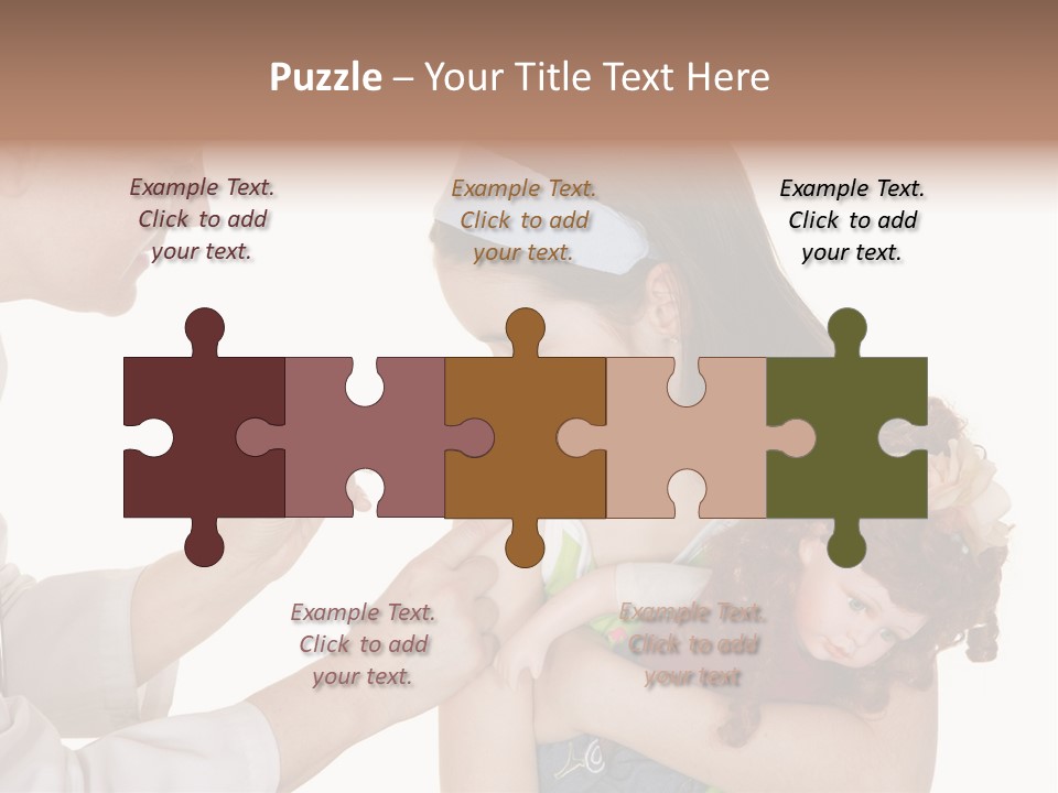 A Woman Holding A Baby In Her Arms PowerPoint Template