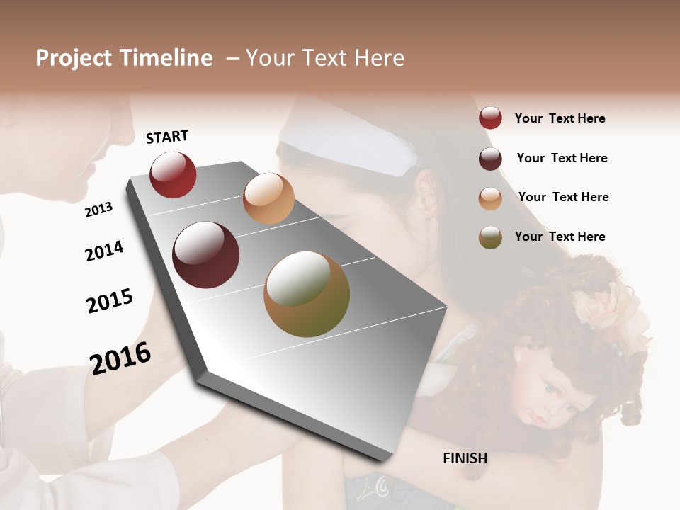A Woman Holding A Baby In Her Arms PowerPoint Template