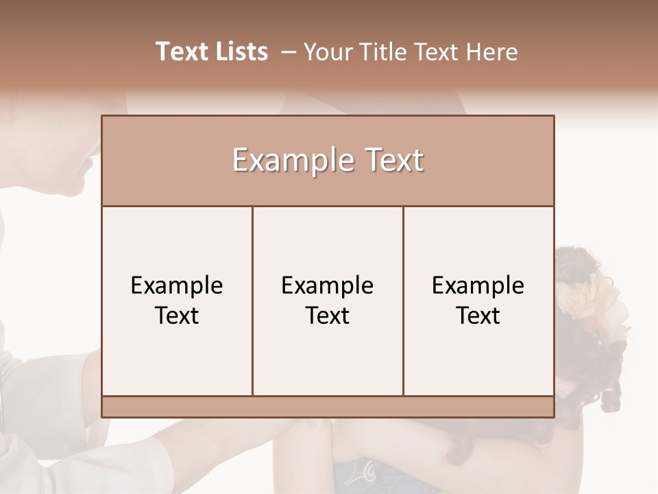 A Woman Holding A Baby In Her Arms PowerPoint Template