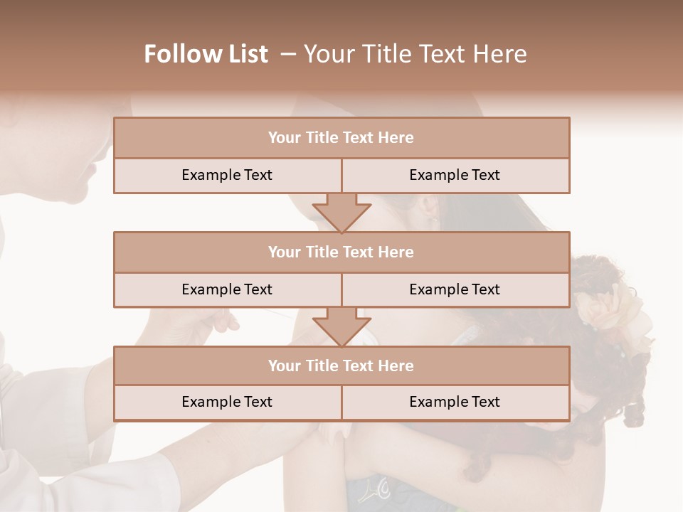 A Woman Holding A Baby In Her Arms PowerPoint Template