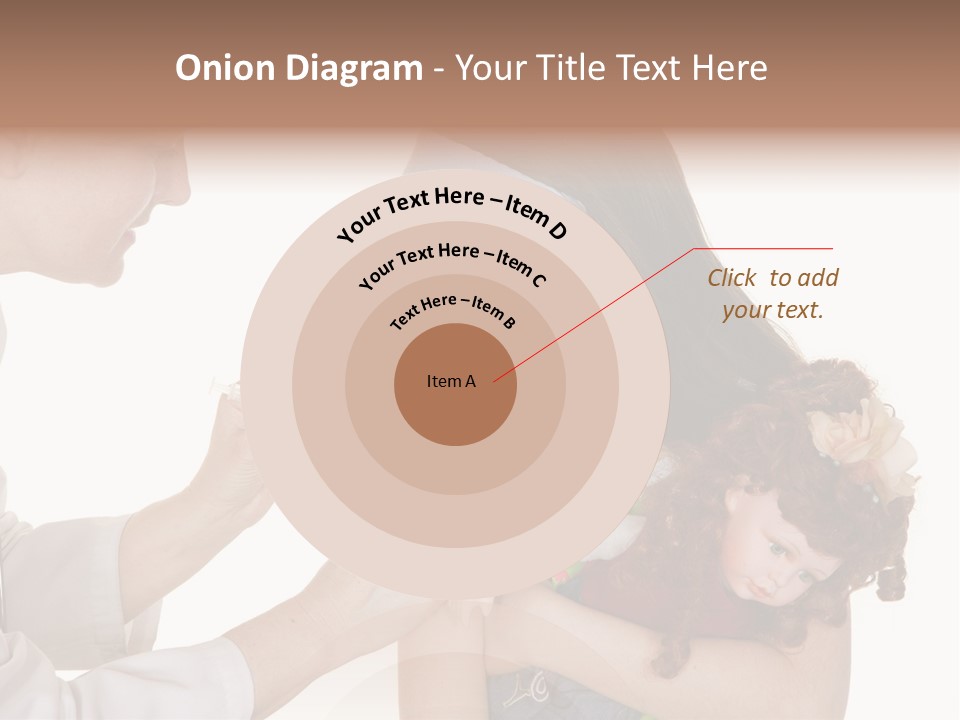 A Woman Holding A Baby In Her Arms PowerPoint Template