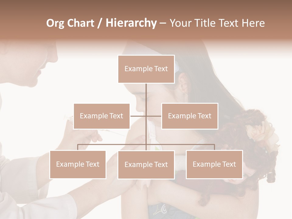 A Woman Holding A Baby In Her Arms PowerPoint Template