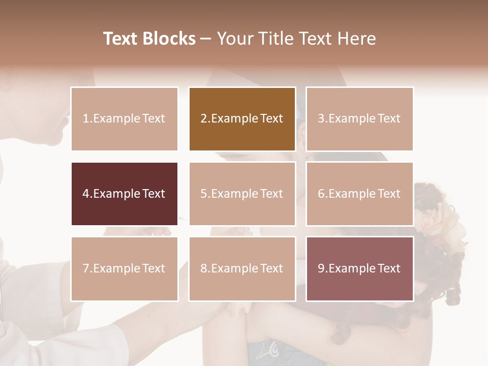 A Woman Holding A Baby In Her Arms PowerPoint Template