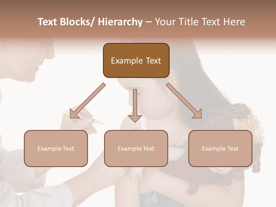 A Woman Holding A Baby In Her Arms PowerPoint Template