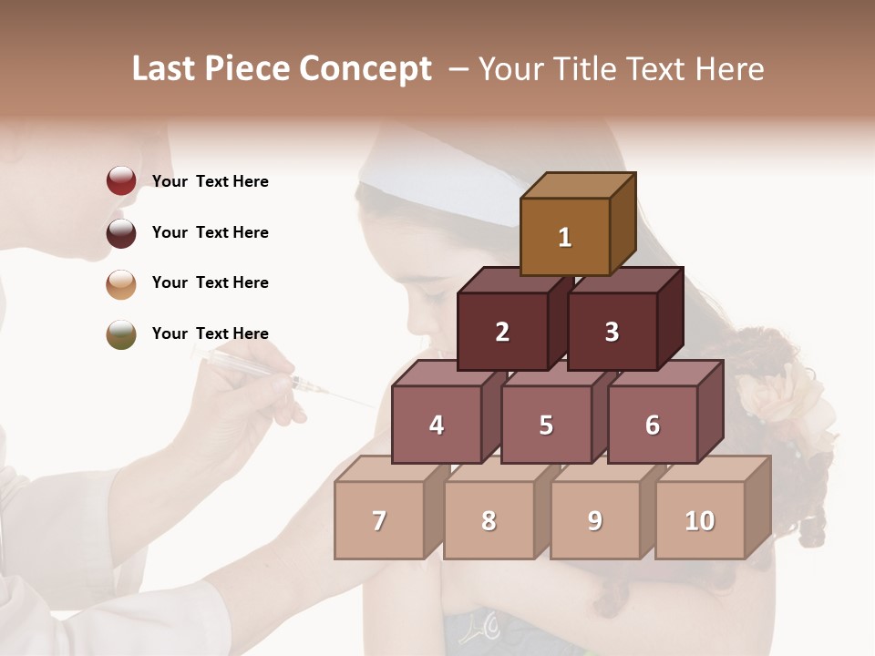 A Woman Holding A Baby In Her Arms PowerPoint Template