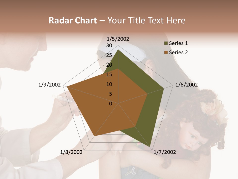 A Woman Holding A Baby In Her Arms PowerPoint Template