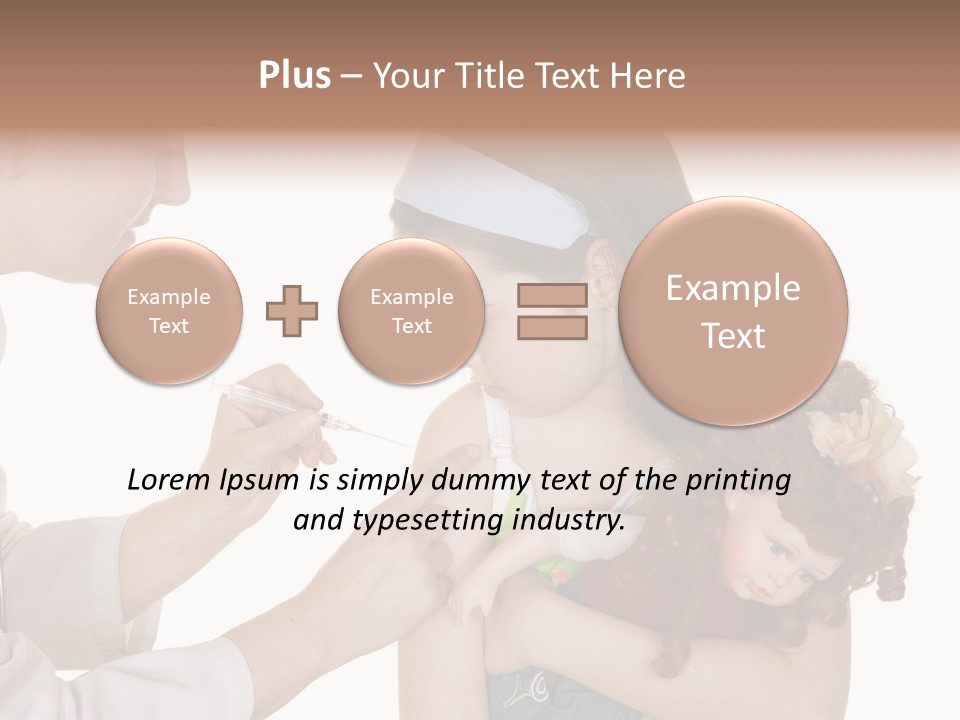 A Woman Holding A Baby In Her Arms PowerPoint Template