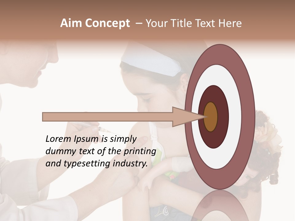 A Woman Holding A Baby In Her Arms PowerPoint Template