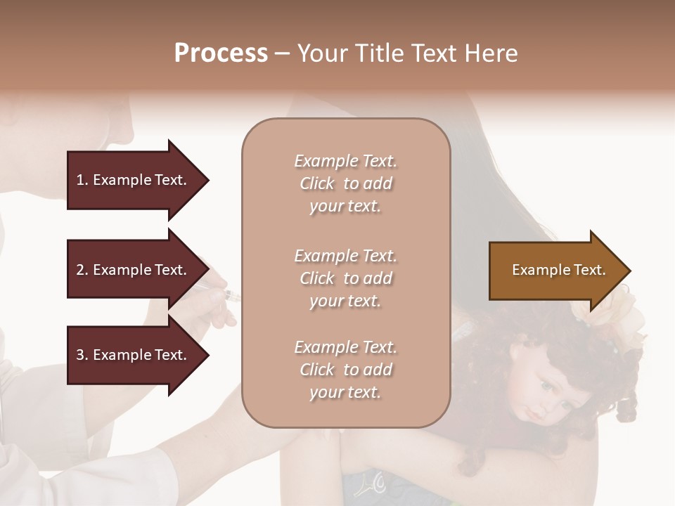 A Woman Holding A Baby In Her Arms PowerPoint Template
