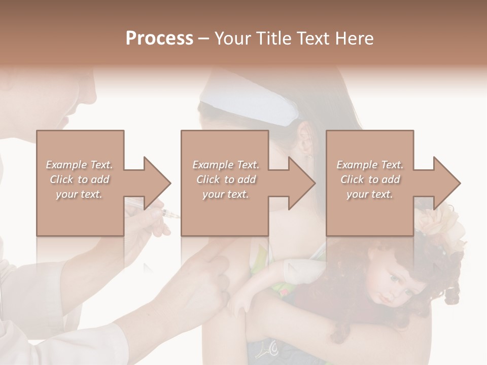 A Woman Holding A Baby In Her Arms PowerPoint Template