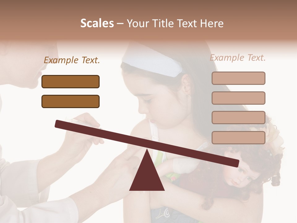 A Woman Holding A Baby In Her Arms PowerPoint Template