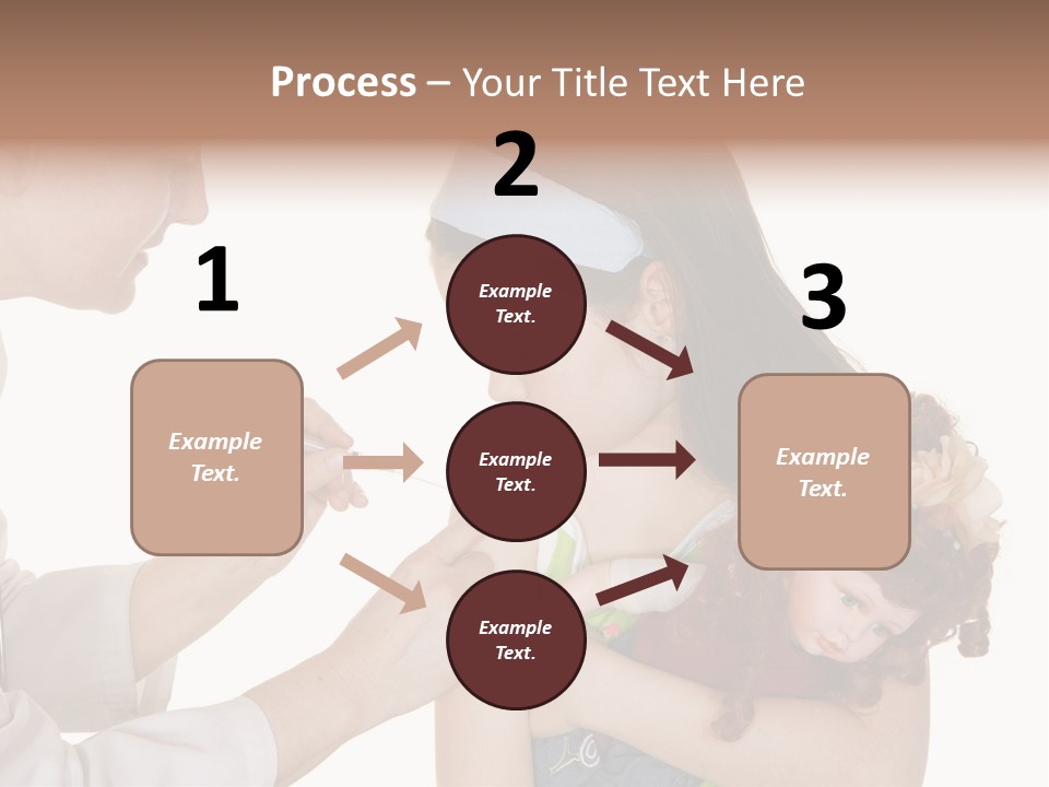 A Woman Holding A Baby In Her Arms PowerPoint Template