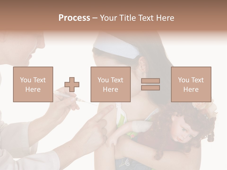 A Woman Holding A Baby In Her Arms PowerPoint Template