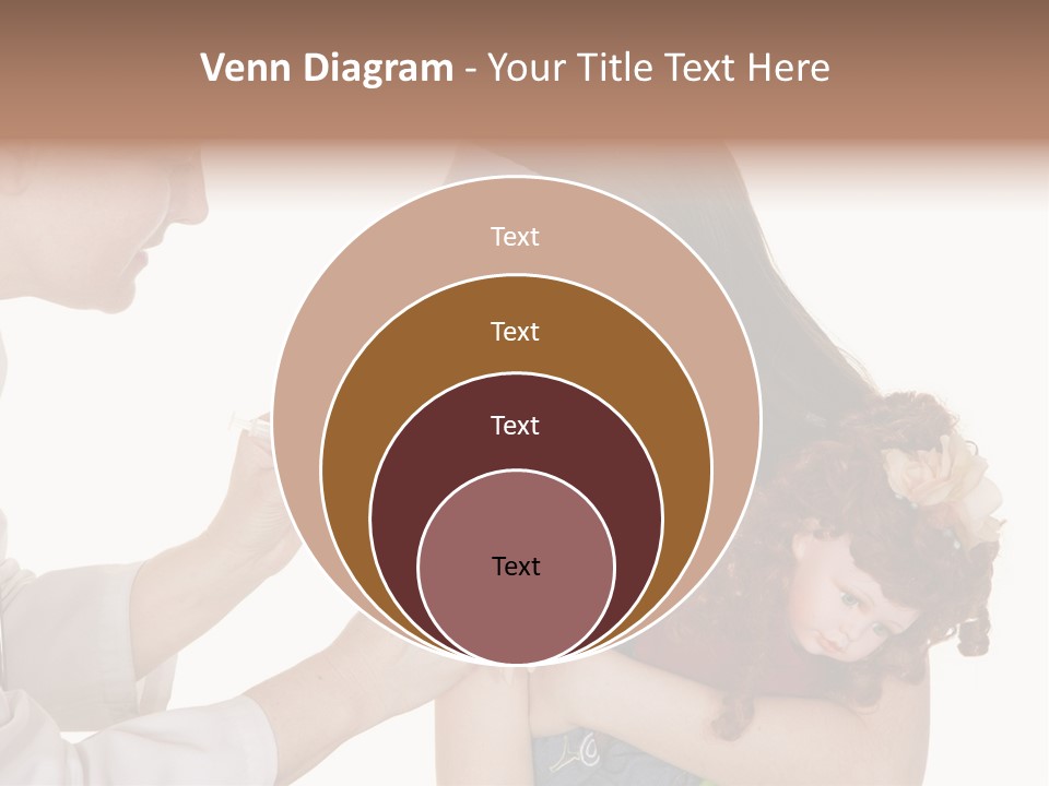 A Woman Holding A Baby In Her Arms PowerPoint Template