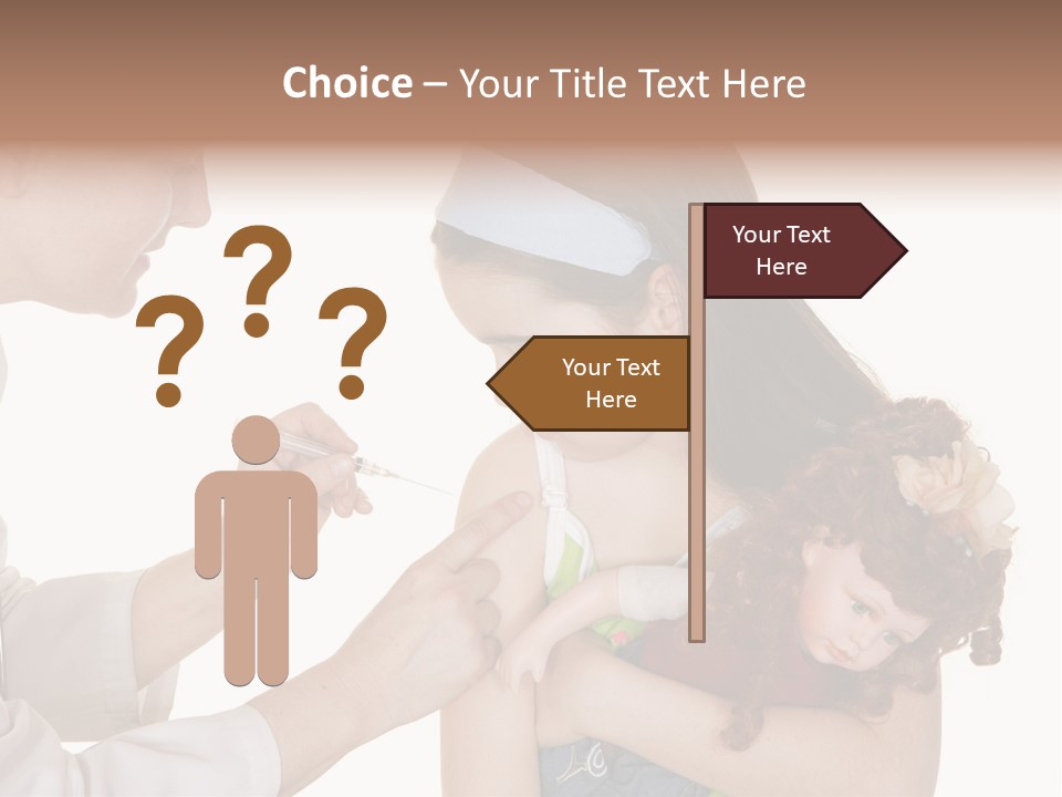 A Woman Holding A Baby In Her Arms PowerPoint Template