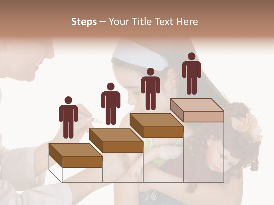 A Woman Holding A Baby In Her Arms PowerPoint Template