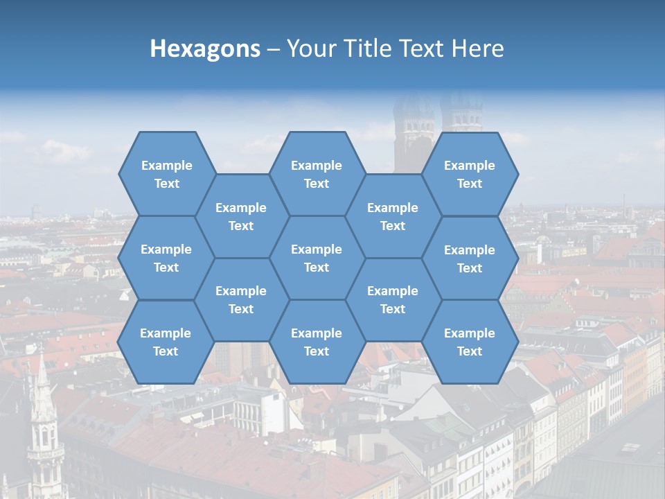 Architectural Structure In The Roman Forum Ruins, Rome, Italy. PowerPoint Template