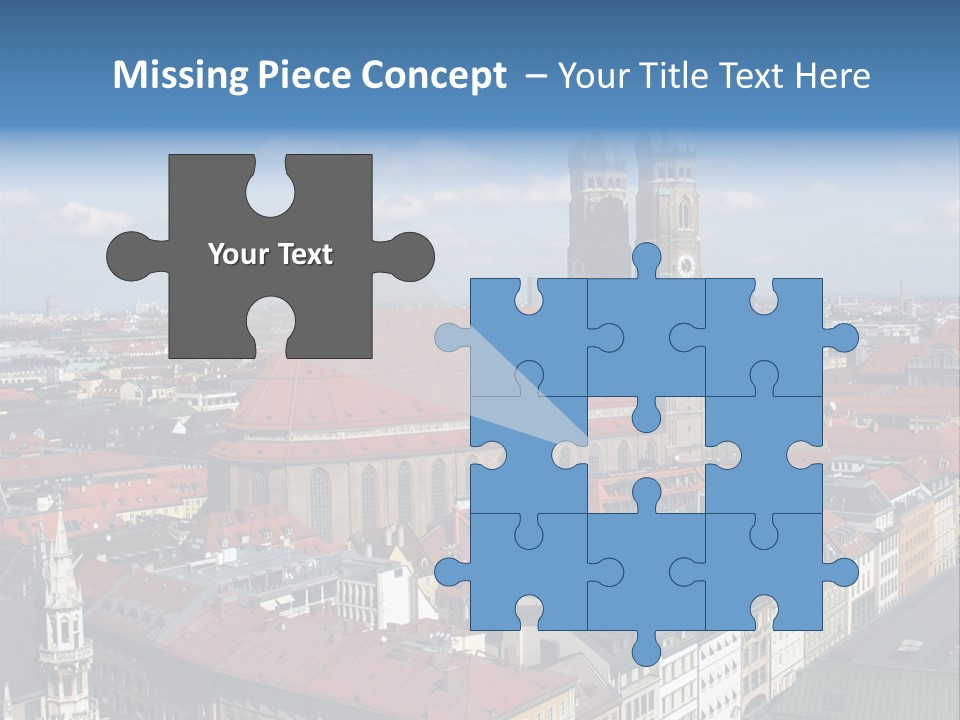 Architectural Structure In The Roman Forum Ruins, Rome, Italy. PowerPoint Template