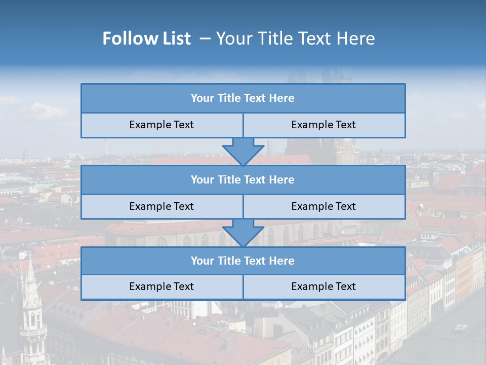 Architectural Structure In The Roman Forum Ruins, Rome, Italy. PowerPoint Template