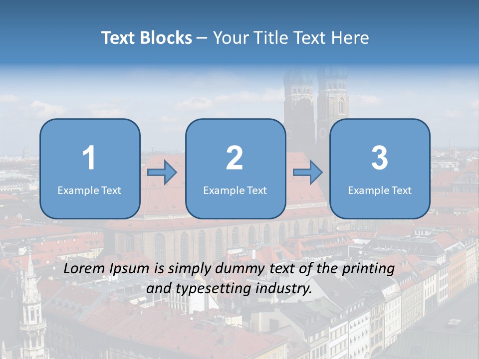 Architectural Structure In The Roman Forum Ruins, Rome, Italy. PowerPoint Template