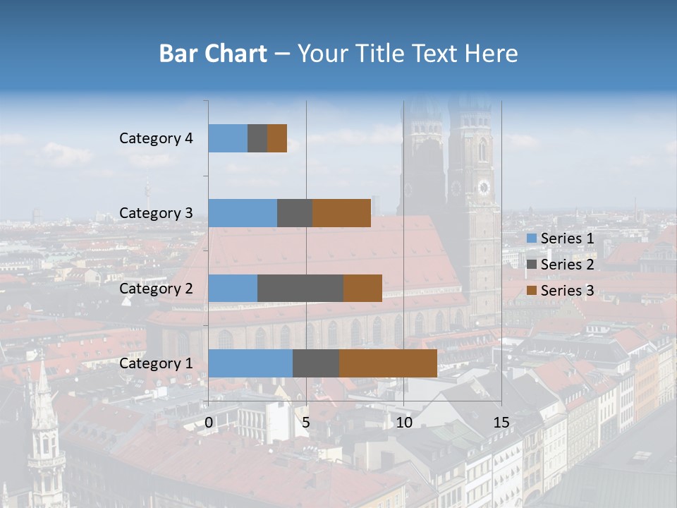 Architectural Structure In The Roman Forum Ruins, Rome, Italy. PowerPoint Template
