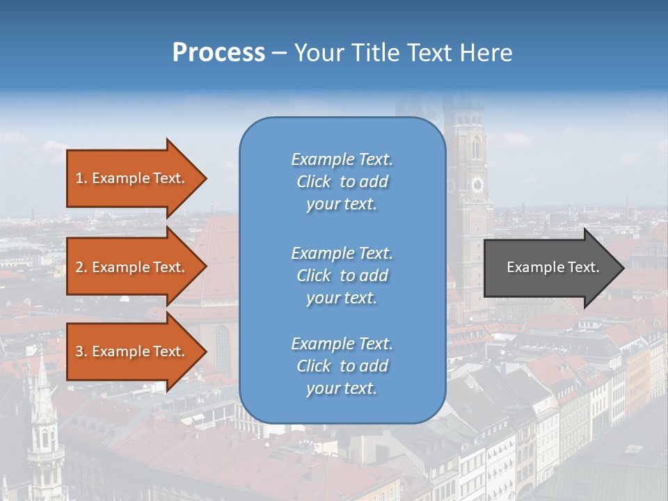 Architectural Structure In The Roman Forum Ruins, Rome, Italy. PowerPoint Template