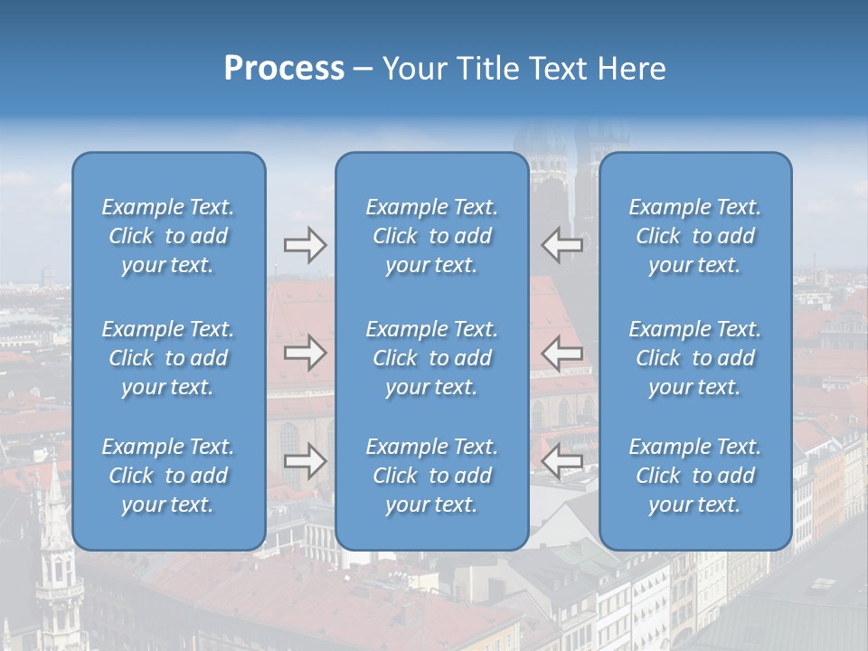 Architectural Structure In The Roman Forum Ruins, Rome, Italy. PowerPoint Template