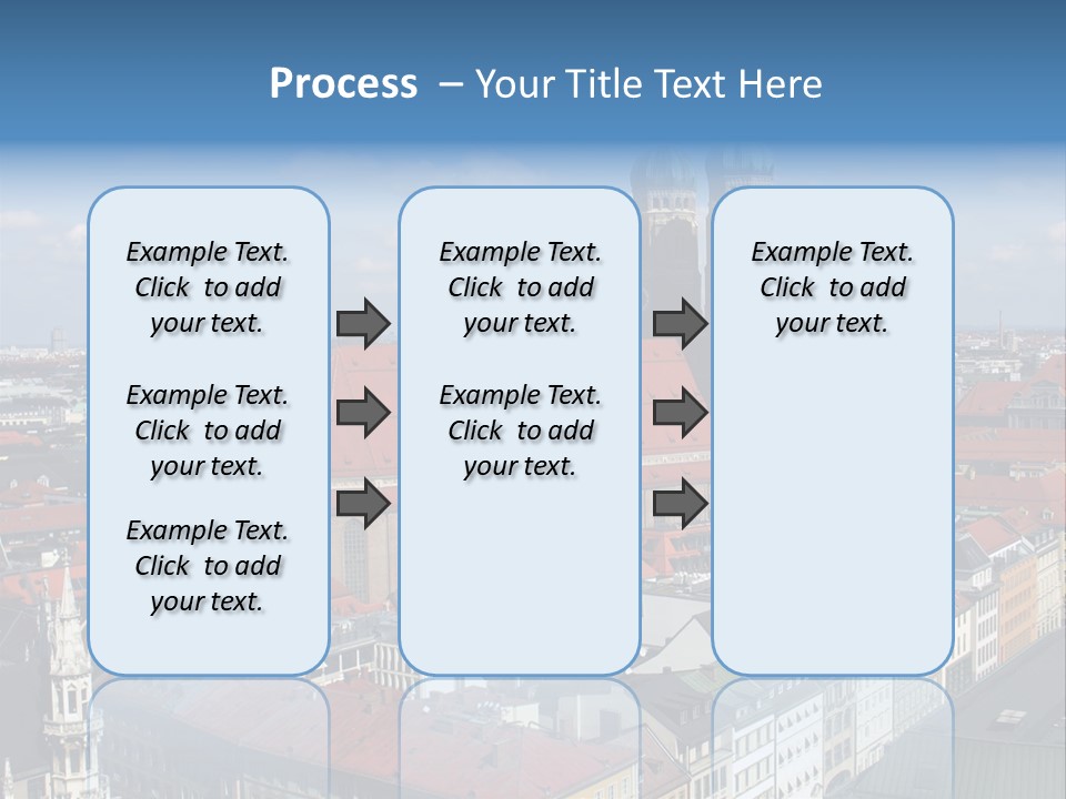 Architectural Structure In The Roman Forum Ruins, Rome, Italy. PowerPoint Template