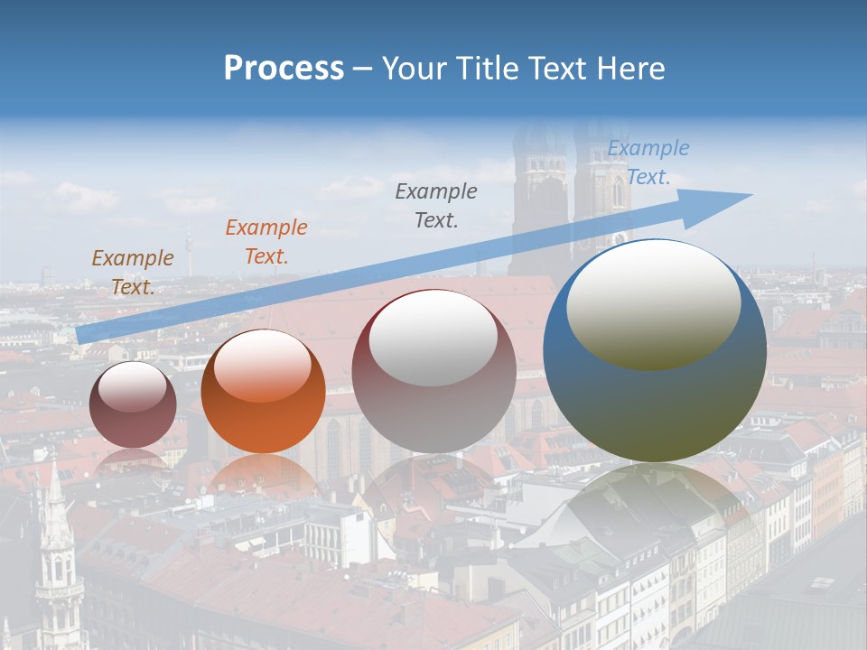 Architectural Structure In The Roman Forum Ruins, Rome, Italy. PowerPoint Template