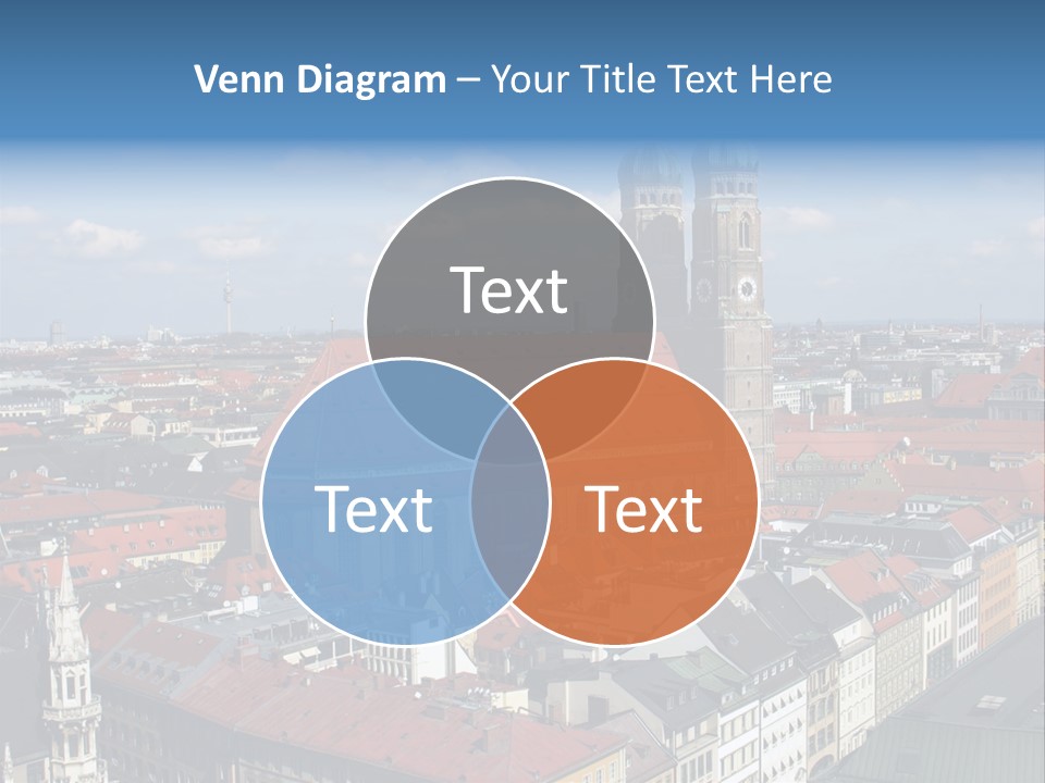 Architectural Structure In The Roman Forum Ruins, Rome, Italy. PowerPoint Template