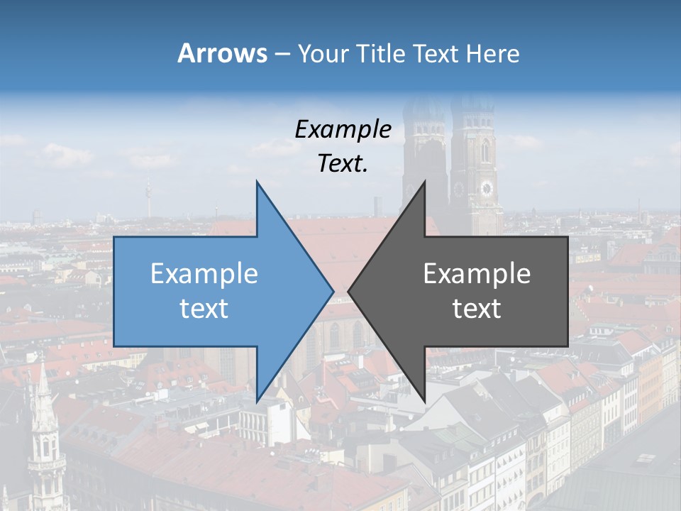 Architectural Structure In The Roman Forum Ruins, Rome, Italy. PowerPoint Template