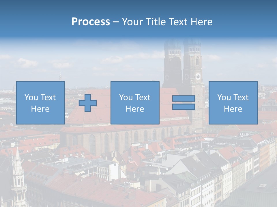 Architectural Structure In The Roman Forum Ruins, Rome, Italy. PowerPoint Template