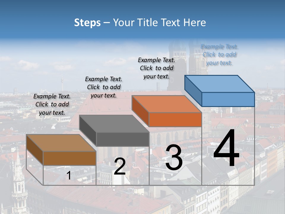 Architectural Structure In The Roman Forum Ruins, Rome, Italy. PowerPoint Template