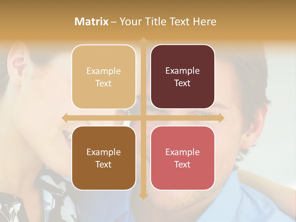 Cute Teenage Girl Wearing A Stylish Hat PowerPoint Template